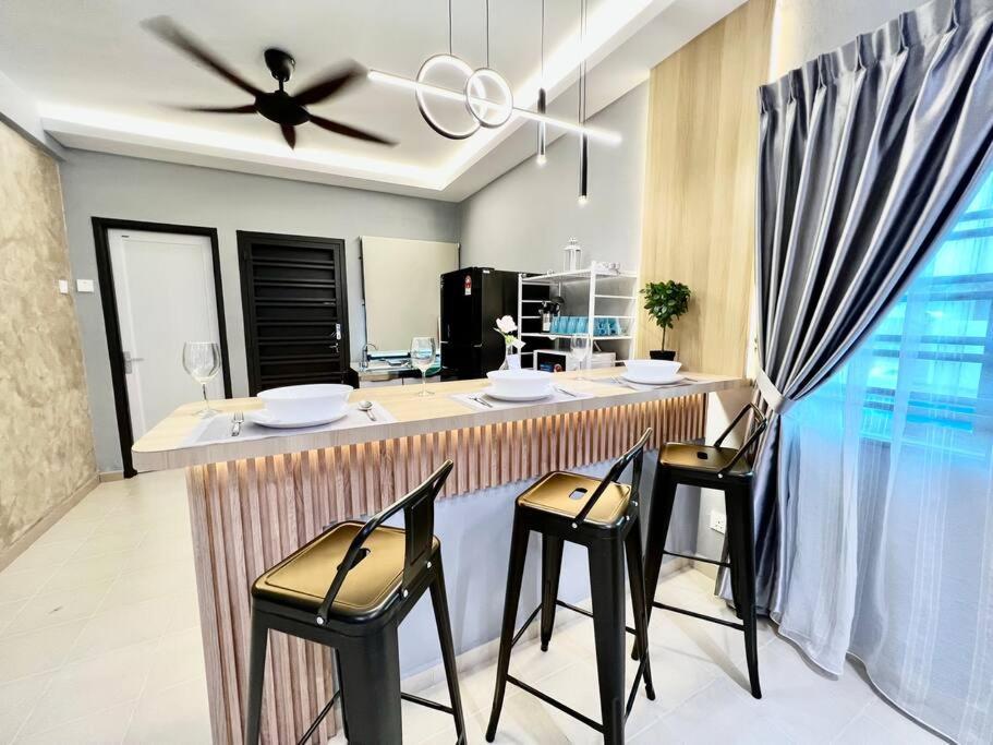 فيلا Klebang Melaka Private Pool 12Pax-4Br-Sing K-Coway ملقا المظهر الخارجي الصورة